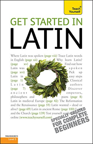 Beispielbild fr Get Started In Latin: Teach Yourself zum Verkauf von WorldofBooks