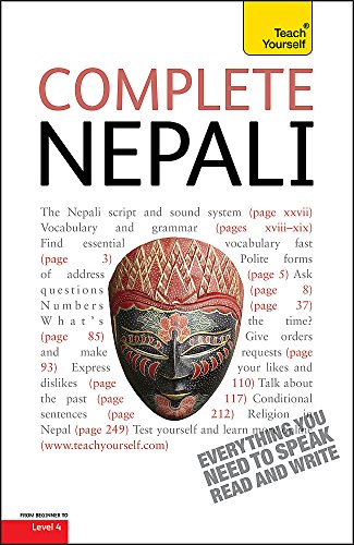 Imagen de archivo de Complete Nepali Beginner to Intermediate Course (Teach Yourself Complete Courses) a la venta por Goodwill of Colorado