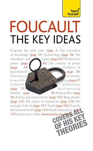 Stock image for Foucault - The Key Ideas: Teach Yourself for sale by Chiron Media