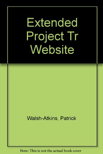 Extended Project Teacher Resource Website (9781444102277) by Walsh-Atkins, Patrick