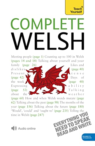 Complete Welsh Beginner to Intermediate Course: Learn to read, write, speak and understand a new language (Teach Yourself) (9781444102345) by Jones, Christine; Brake, Julie