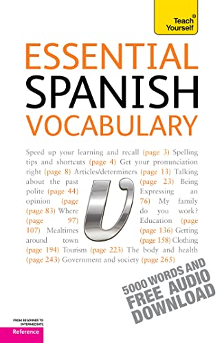 Stock image for Essential Spanish Vocabulary: Teach Yourself for sale by WorldofBooks