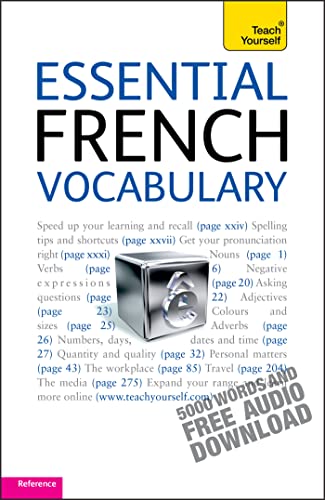 Stock image for Essential French Vocabulary (Teach Yourself Vocabulary) for sale by SecondSale