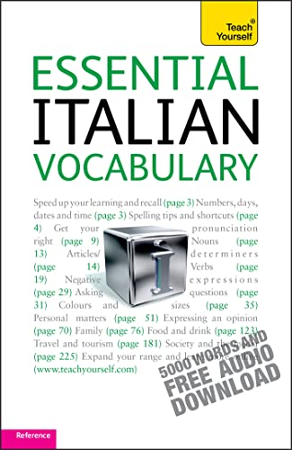 

Essential Italian Vocabulary: Teach Yourself (Book & Merchandise)