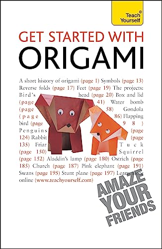 Imagen de archivo de Get Started with Origami (Teach Yourself) a la venta por Irish Booksellers