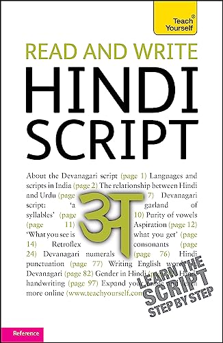 Stock image for Read and write Hindi script (Teach Yourself) for sale by HPB-Emerald