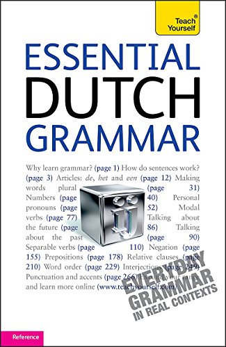 Stock image for Essential Dutch Grammar:Teach Yourself for sale by WorldofBooks