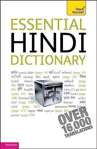 Beispielbild fr Essential Hindi Dictionary (Teach Yourself) zum Verkauf von Bookoutlet1