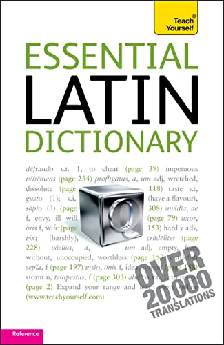 Stock image for Essential Latin Dictionary (Teach Yourself) for sale by Magers and Quinn Booksellers