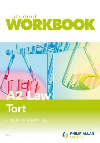 A2 Law: Workbook, Virtual Pack: Tort (9781444104417) by [???]