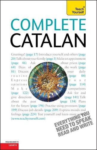 Stock image for Complete Catalan: Teach Yourself for sale by WeBuyBooks