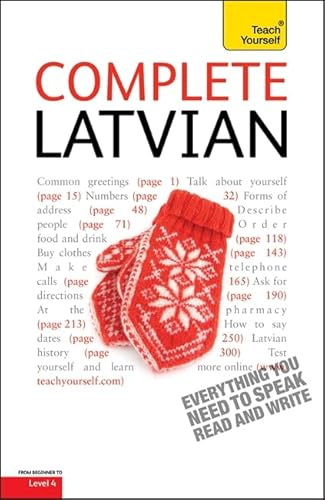 Image d'archives pour Complete Latvian Beginner to Intermediate Book and Audio Course: Learn to read, write, speak and understand a new language with Teach Yourself mis en vente par Mispah books