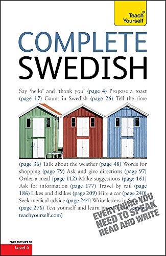 Stock image for Complete Swedish Beginner to Intermediate Book and Audio Course (Teach Yourself) for sale by MusicMagpie