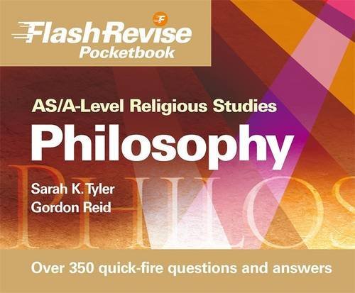 Stock image for AS/A-level Religious Studies: Philosophy Flash Revise Pocketbook (Flash Revised Pocketbook) for sale by Brit Books