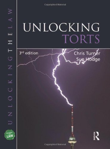 Beispielbild fr Unlocking Torts (UNTL) zum Verkauf von AwesomeBooks