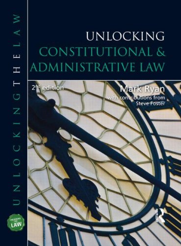 Beispielbild fr Unlocking Constitutional and Administrative Law zum Verkauf von AwesomeBooks