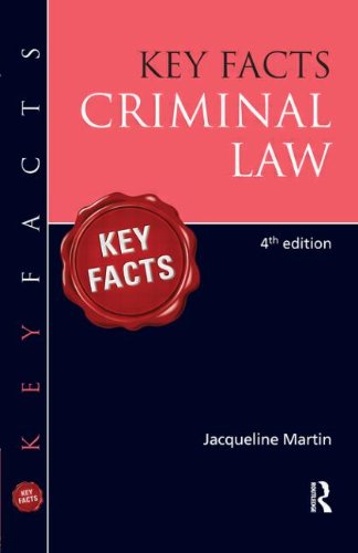 Beispielbild fr Criminal Law (Key Facts) zum Verkauf von WorldofBooks