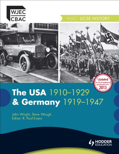 Imagen de archivo de WJEC GCSE History: The USA 1910-1929 and Germany 1929-1947 (WJHI) a la venta por Goldstone Books