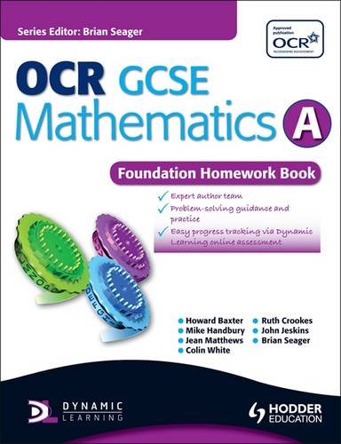 Beispielbild fr OCR GCSE Mathematics A - Foundation Homework Book (OAMT) zum Verkauf von AwesomeBooks