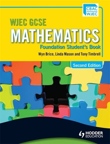 Beispielbild fr Wjec GCSE Mathematics - Foundation Student's Bookfoundation Student's Book (Wgm) zum Verkauf von MusicMagpie
