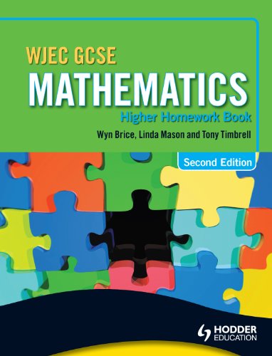 Stock image for WJEC GCSE Mathematics Higher Homework Book for sale by Book Deals