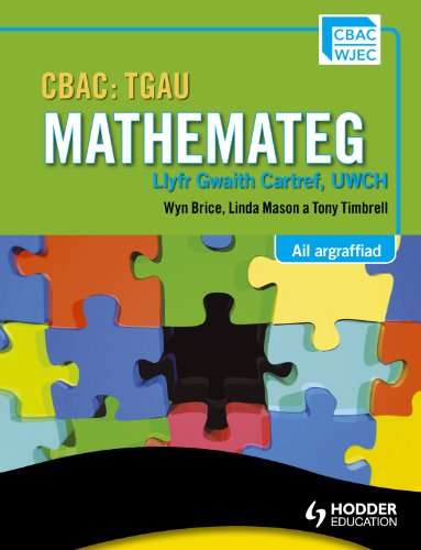 Imagen de archivo de WJEC GCSE Mathematics Higher Homework Book 2nd Welsh Edition a la venta por Goldstone Books