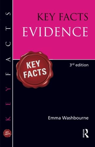 9781444118629: Key Facts Evidence