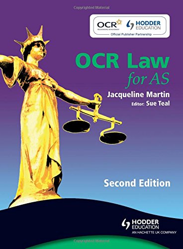 Beispielbild fr OCR Law for AS 2nd Edition zum Verkauf von WorldofBooks