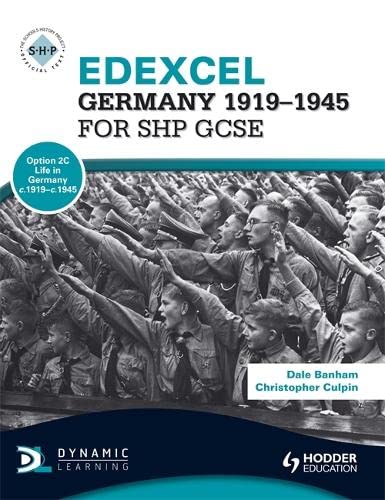 9781444123104: Edexcel Germany 1918-1945 for SHP GCSE (SHPS)