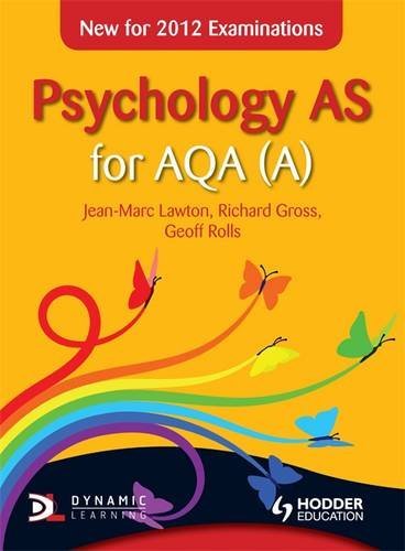 Beispielbild fr Psychology AS for AQA (A) zum Verkauf von WorldofBooks