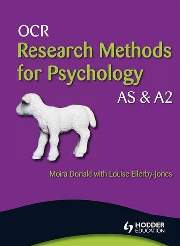 Stock image for OCR Research Methods for Psychology AS and A2 for sale by Better World Books Ltd