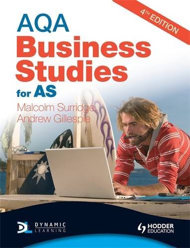 Imagen de archivo de AQA Business Studies for AS (Surridge & Gillespie), 4th Edition a la venta por WorldofBooks