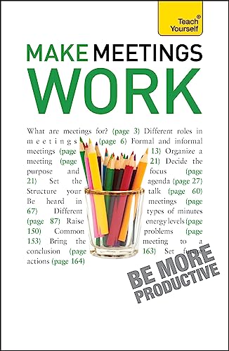 Imagen de archivo de Make Meetings Work: Teach Yourself a la venta por Chiron Media