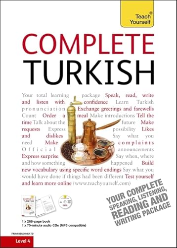 Imagen de archivo de Teach Yourself Complete Turkish - Book and CD (TY Complete Courses): (Book and Audio Support) Learn to Read, Write, Speak and Understand a New Language with Teach Yourself a la venta por WorldofBooks