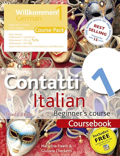 Beispielbild fr Contatti Italian 1 Beginners Coursebook With 2 CDs zum Verkauf von Buchpark