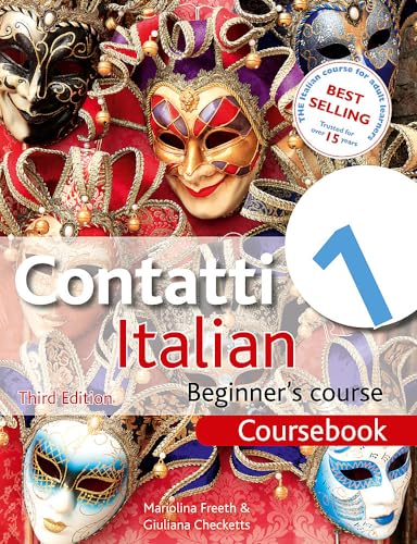 Beispielbild fr Contatti 1 Italian Beginners Course 3rd Edition: Coursebook zum Verkauf von Reuseabook