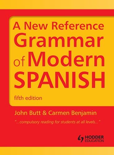 Beispielbild fr A New Reference Grammar of Modern Spanish (Routledge Reference Grammars) zum Verkauf von WorldofBooks