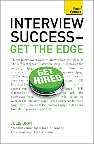 Beispielbild fr Interview Success - Get the Edge: Teach Yourself zum Verkauf von WorldofBooks
