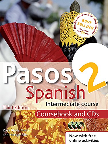 Stock image for Pasos 2 3ed Spanish Intermediate Course: Coursebook and CDs for sale by WorldofBooks