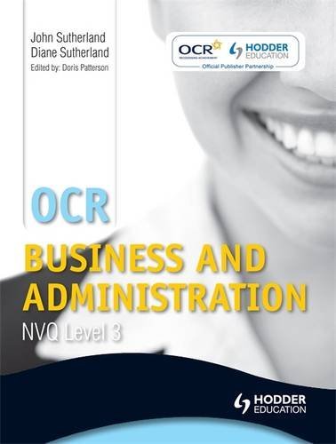 Beispielbild fr OCR Business & Administration NVQ Level 3 zum Verkauf von WorldofBooks