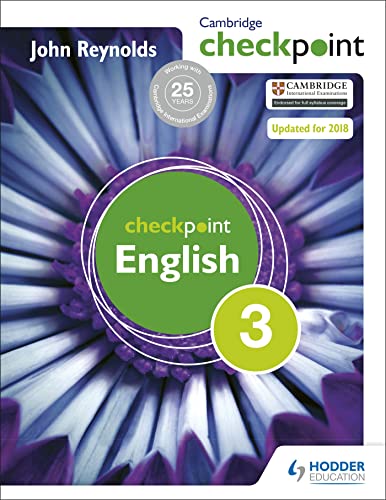 Cambridge Checkpoint English Student's Book 3 (9781444143874) by Reynolds, John