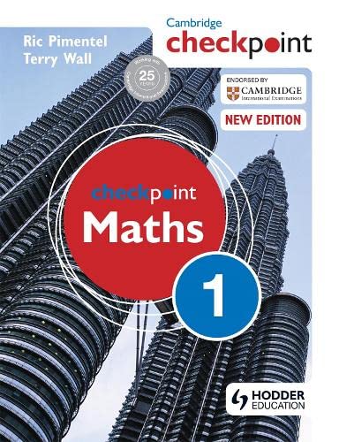 9781444143959: Cambridge Checkpoint Maths Student's Book 1