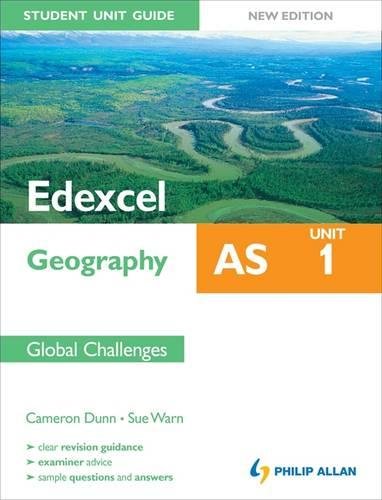Stock image for Edexcel AS Geography Student Unit Guide, unit 1: Global Challenges for sale by WorldofBooks