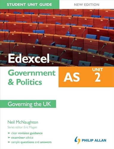 9781444148152: Edexcel AS Government & Politics Student Unit Guide: Unit 2 New Edition Governing the UK