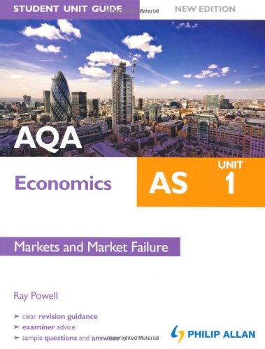 Beispielbild fr AQA AS Economics Student Unit Guide: Unit 1 New Edition Markets and Market Failure zum Verkauf von WorldofBooks