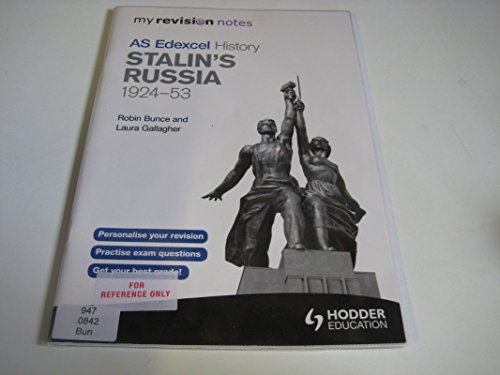 Beispielbild fr My Revision Notes Edexcel AS History: Stalin's Russia, 1924-53 (MRN) zum Verkauf von WorldofBooks