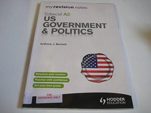 9781444152623: My Revision Notes: Edexcel A2 US Government & Politics