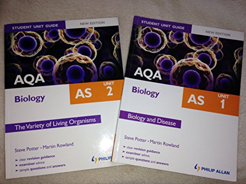 Imagen de archivo de AQA AS Biology Student Unit Guide, unit 1: Biology and Disease a la venta por AwesomeBooks