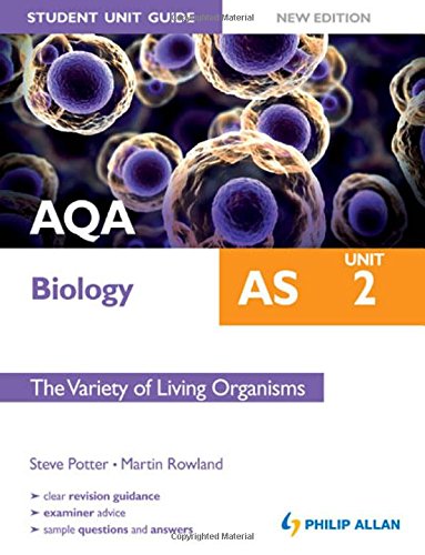 Beispielbild fr AQA AS Biology Student Unit Guide: Unit 2 New Edition The Variety of Living Organisms zum Verkauf von WorldofBooks