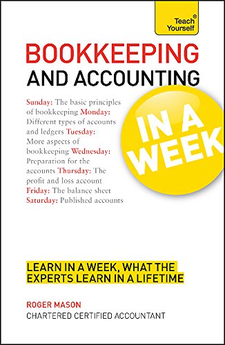 Beispielbild fr Teach Yourself Bookkeeping and Accounting in a Week zum Verkauf von WorldofBooks